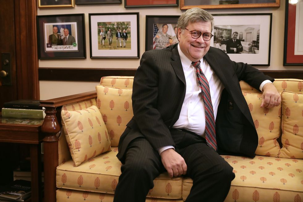 President Trump's Attorney General Nominee William Barr Meets With Lawmakers On Capitol Hill