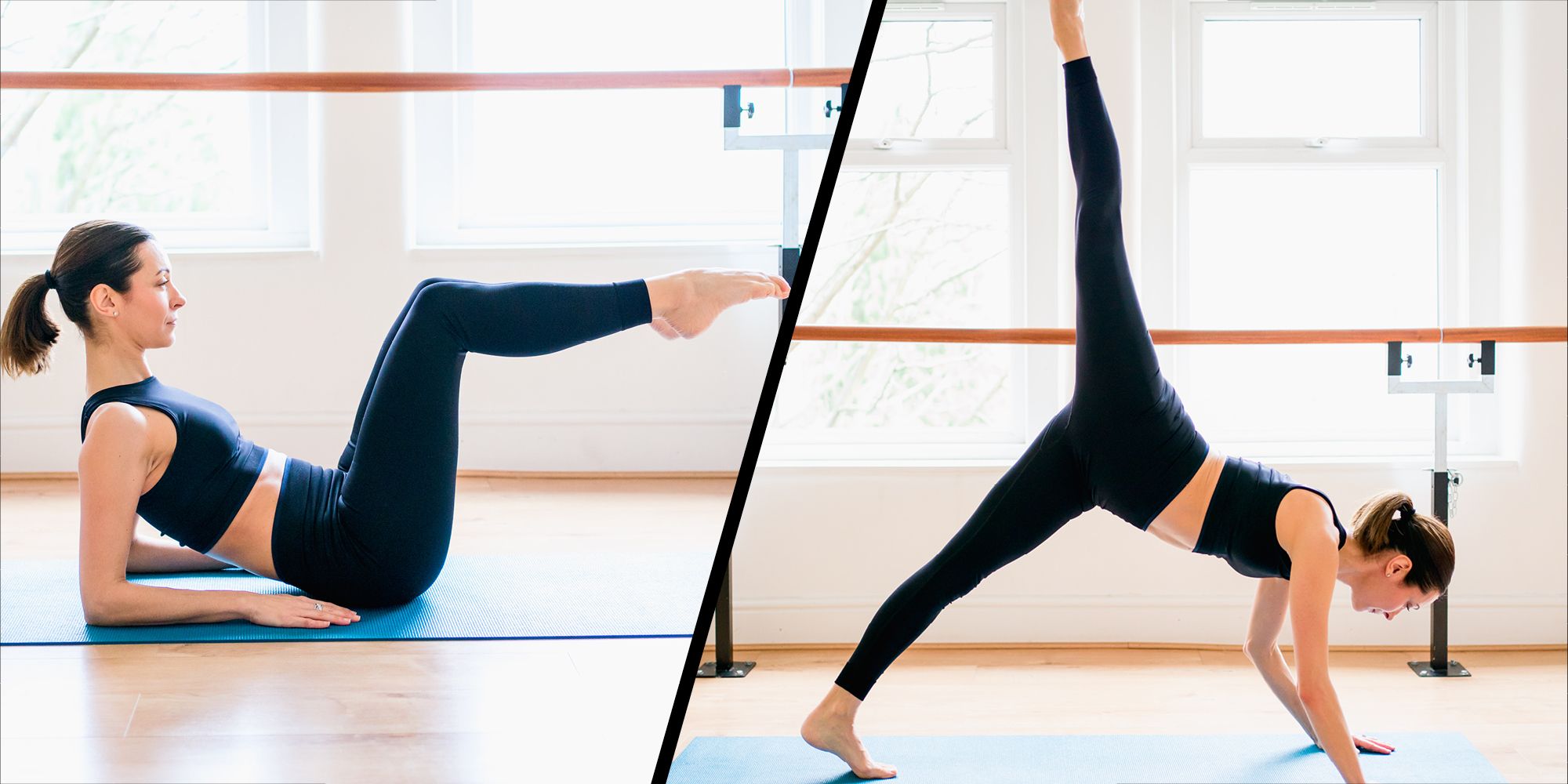 5 barre moves for a toned bum and stronger legs