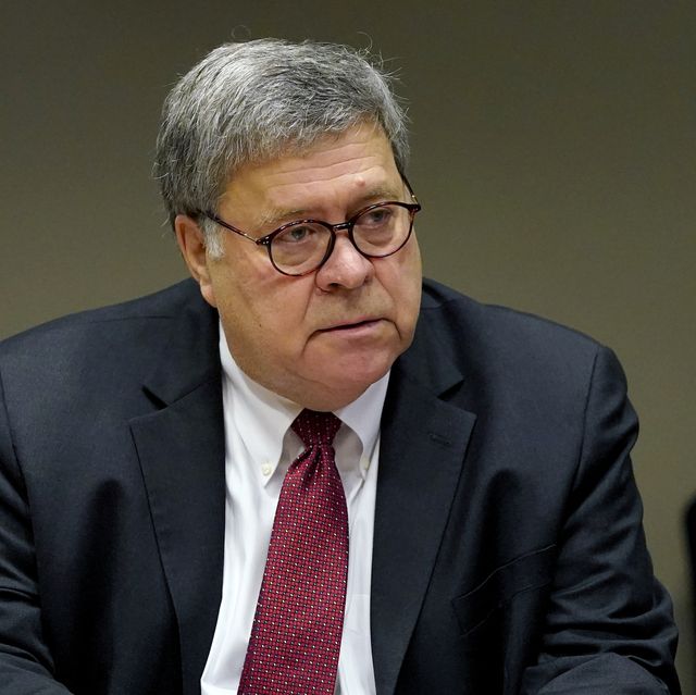 us attorney general william barr meets with members of the st louis police department thursday, oct 15, 2020, in st louis the officers are among several in the department who have been shot in the line of duty this year ap photojeff roberson, pool