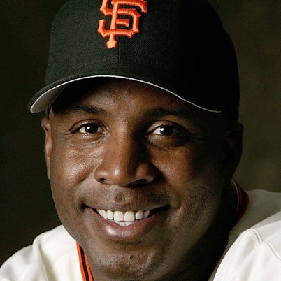 Closeup of San Jose Giants Bobby Bonds Jr. during batting practice