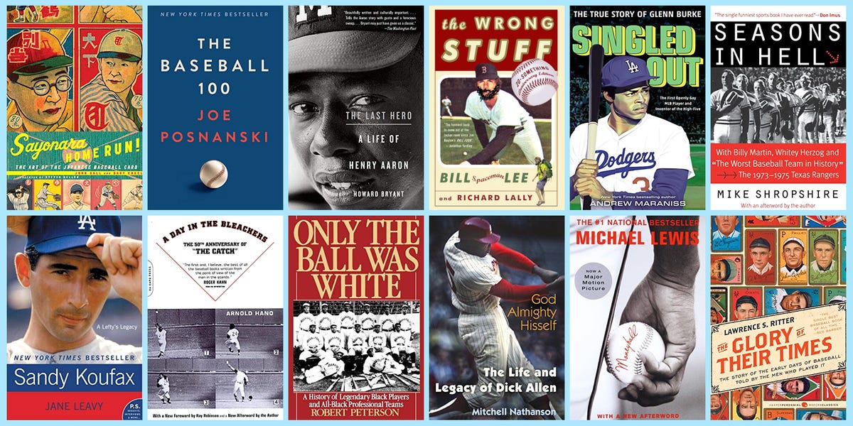 The 100 Best Baseball Books Ever Written