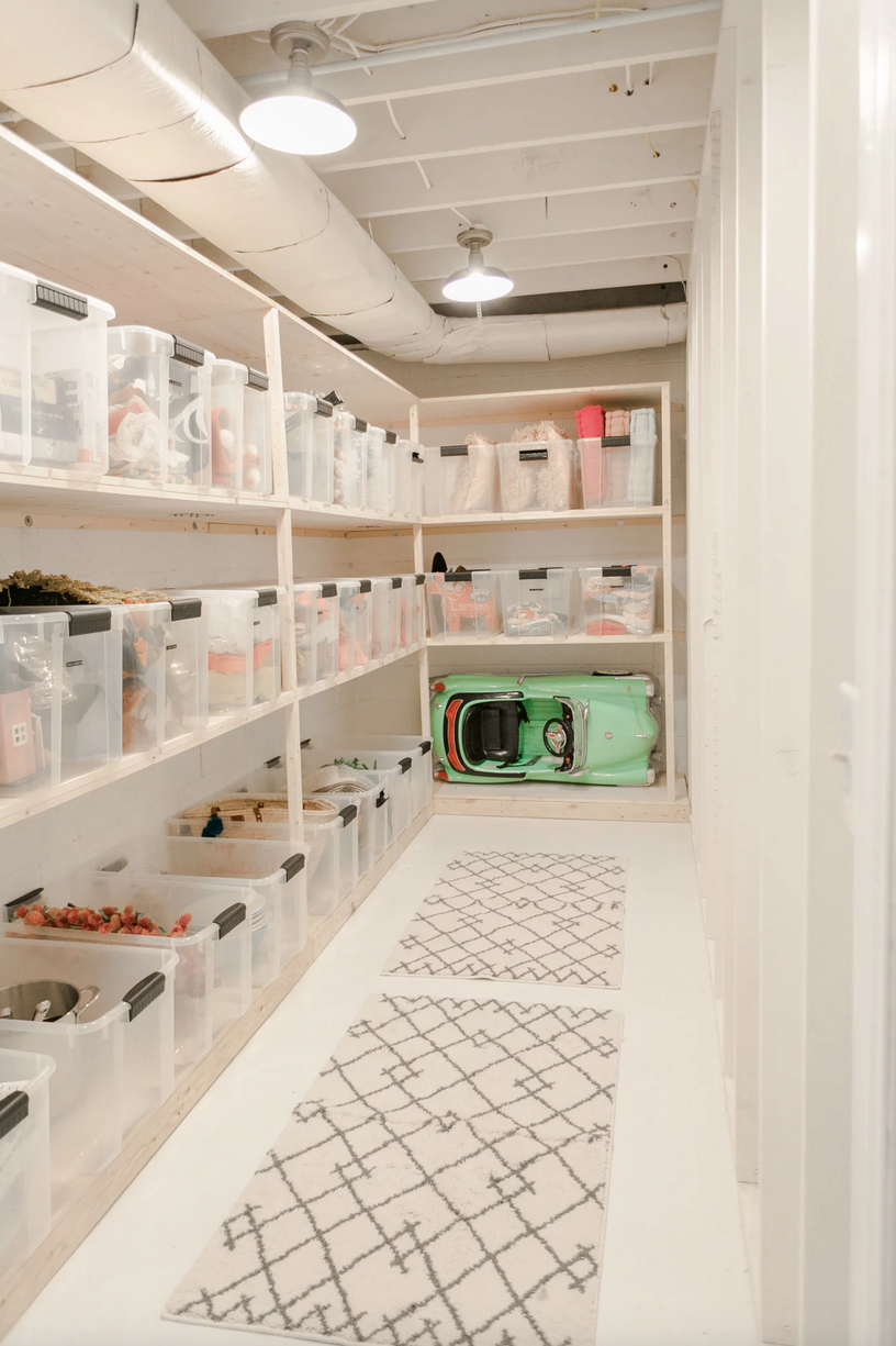 Storage and Organization Ideas for Your Basement