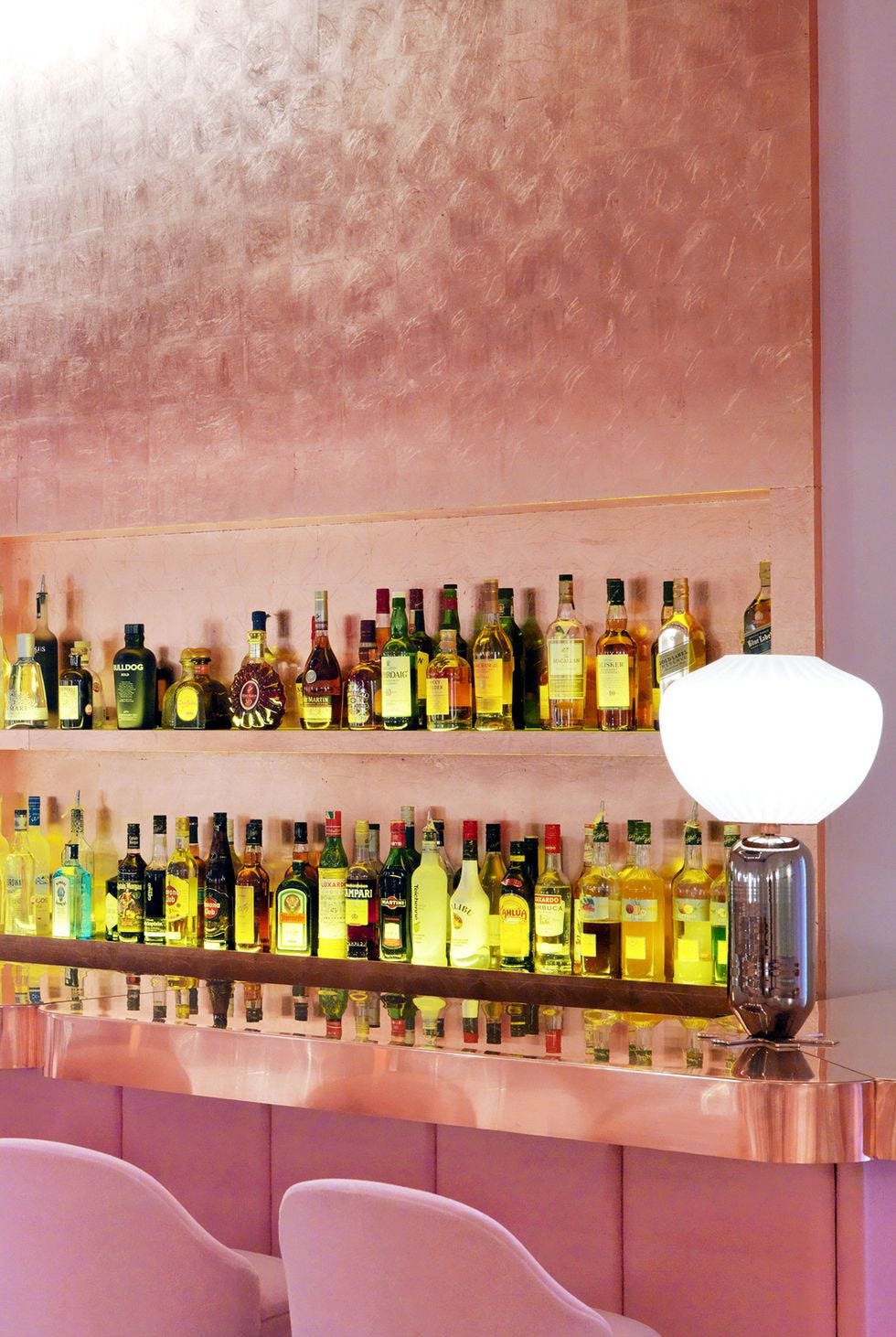 basement ideas - bar wall