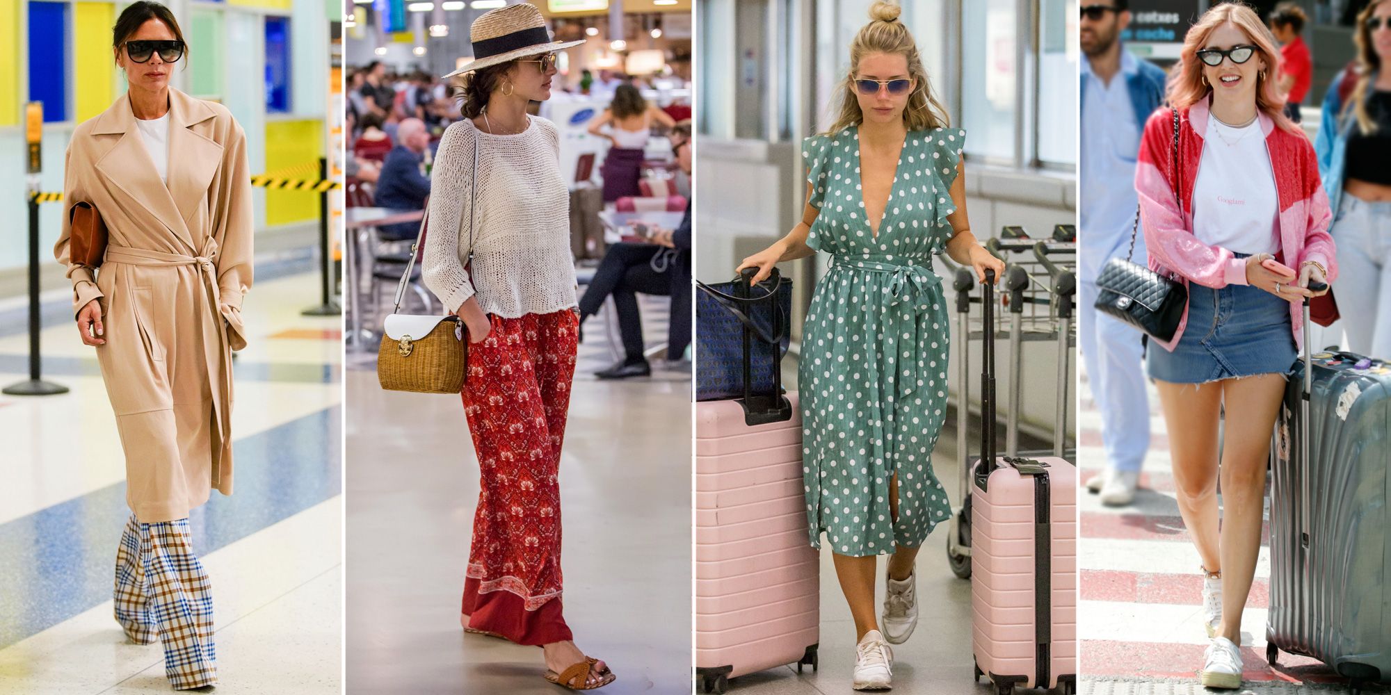 Moda para mujer: Looks para el aeropuerto
