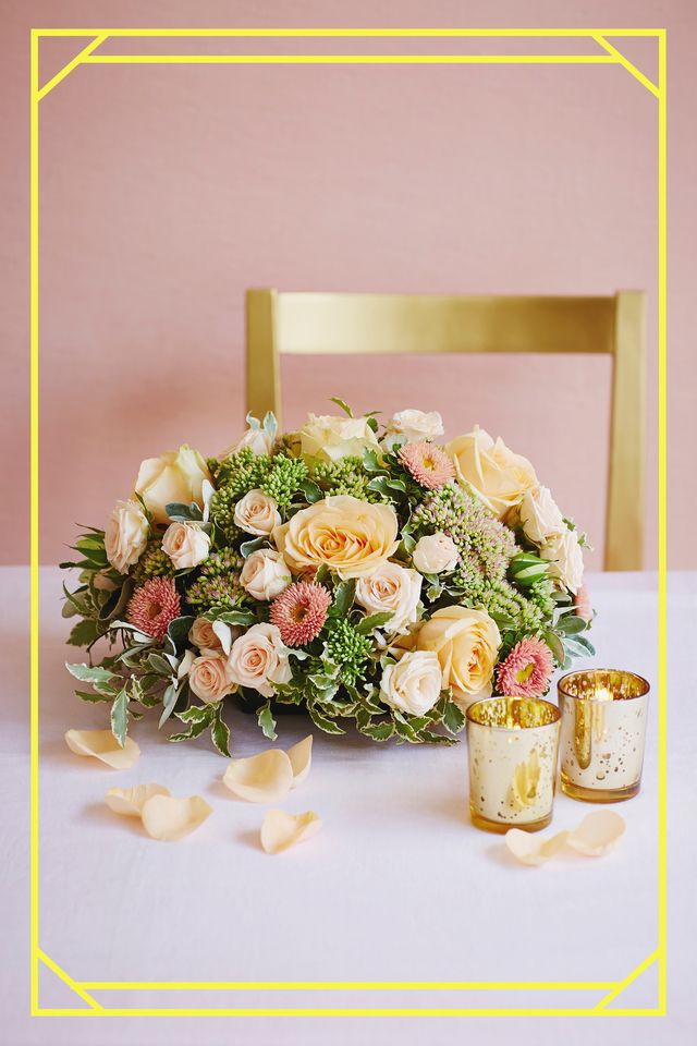 Bouquet, Petal, Flower, Cut flowers, Peach, Flower Arranging, Floristry, Floral design, Flowering plant, Artificial flower, 