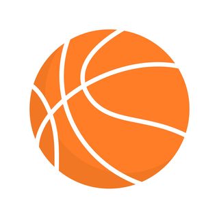 basketball ball orange vector icon clipart basketball team game sport equipment