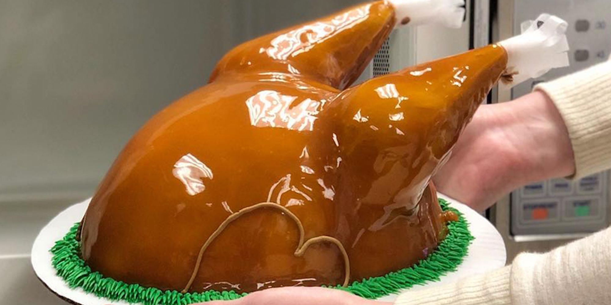 Baskin robbins shop dog cake