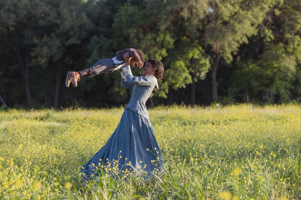 lauren e banks as jennie reeves in lawmen bass reeves, episode 8, season 1, streaming on paramount, 2023 photo credit lauren smithparamount