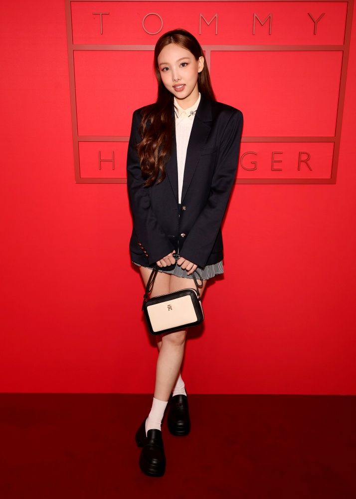 new york, new york february 09 nayeon attends the tommy hilfiger show during new york fashion week february 2024 the shows on february 09, 2024 in new york city photo by theo wargogetty images