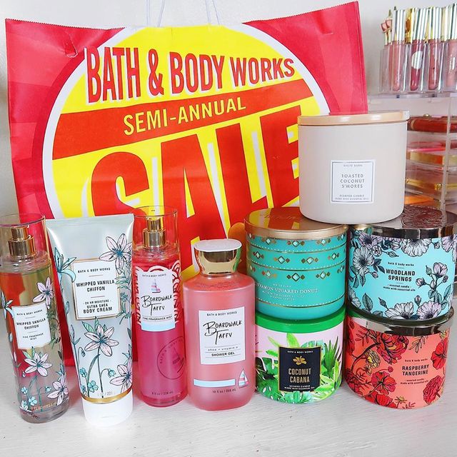 bath  body works semi annual sale