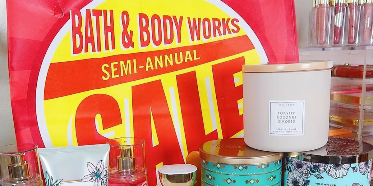 Bath & Body Works' Semi-Annual SaleBath & Body Works' Semi-Annual Sale Is  Happening Today & Three-Wick Candles Are so Cheap Is Happening RN & These  Are Our Fave Picks