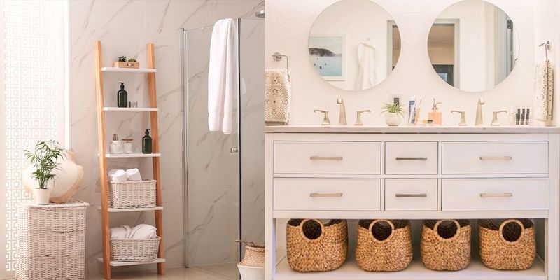 6 Master Bathroom Organization Ideas for the Vanity + Cabinets +