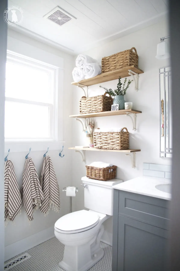 23 Best Bathroom Storage Ideas - Bathroom Organizers