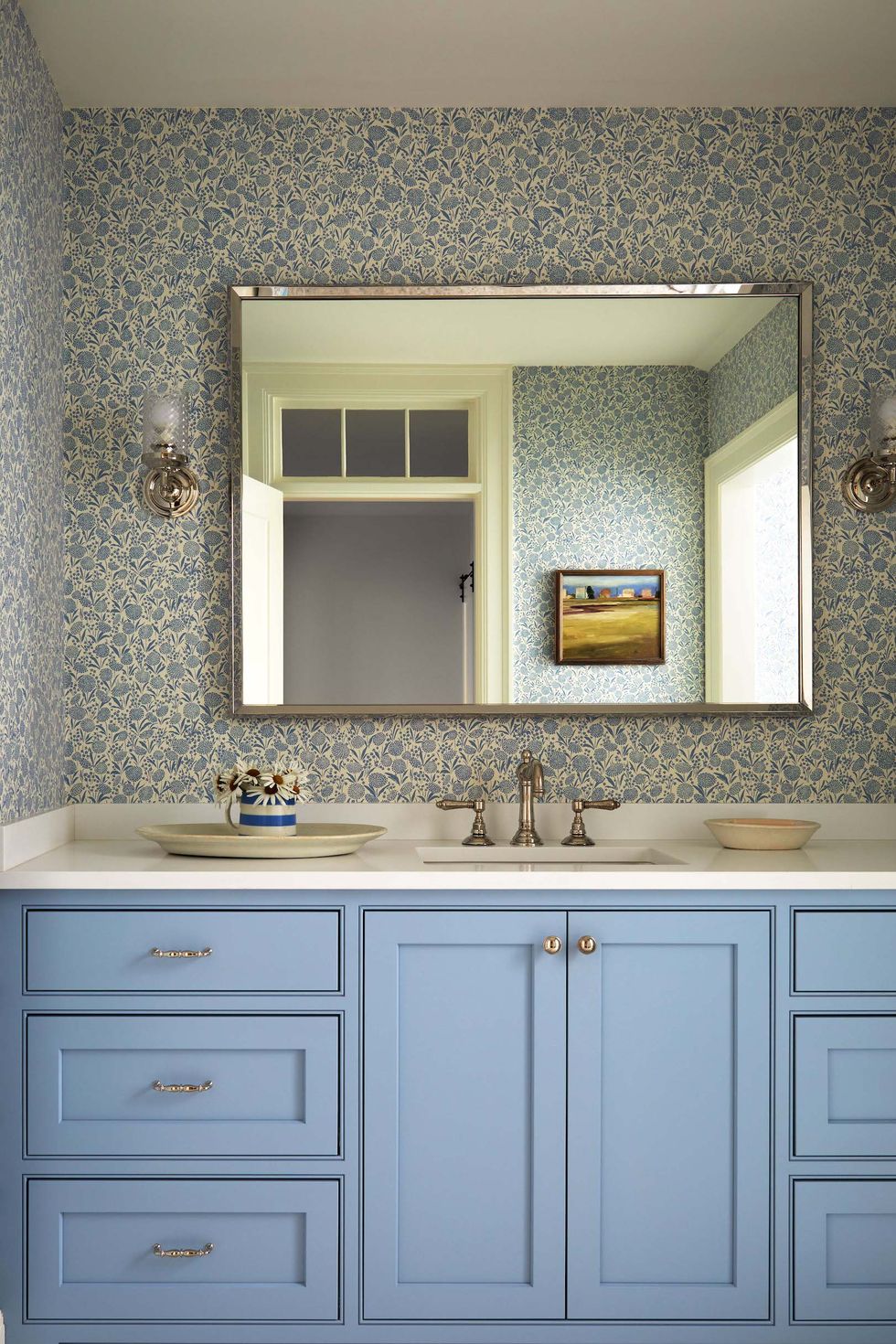 Paint Bathroom Vanity Countertop & Sink: So Easy! - A Piece Of Rainbow