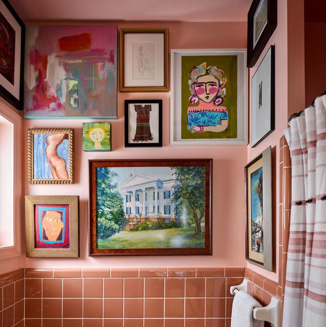 40 Bathroom Color Schemes, Colorful Bathroom Ideas, One Thing Three Ways