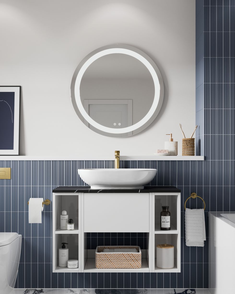 Existe el mueble de almacenaje perfecto para baños pequeños? 5 ideas que te  cambiarán la vida