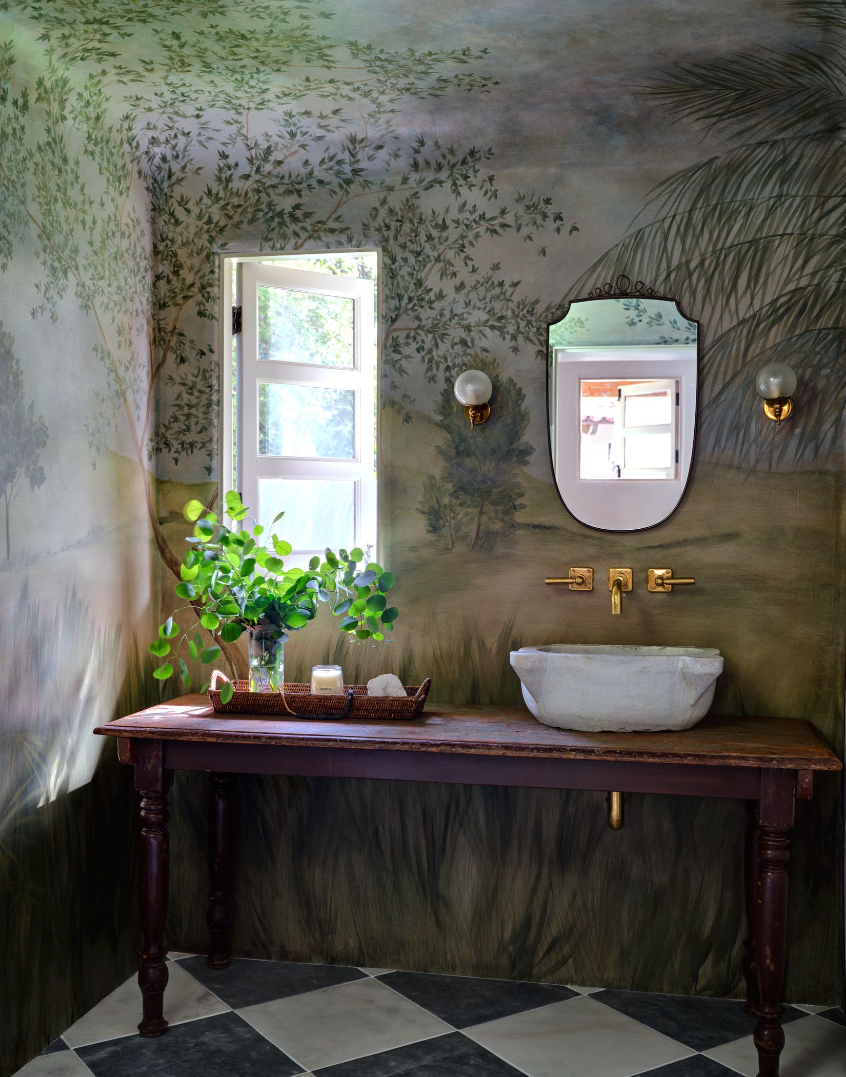 4 Small Bathroom Vanities, Sherman Oaks Bathroom Remodel