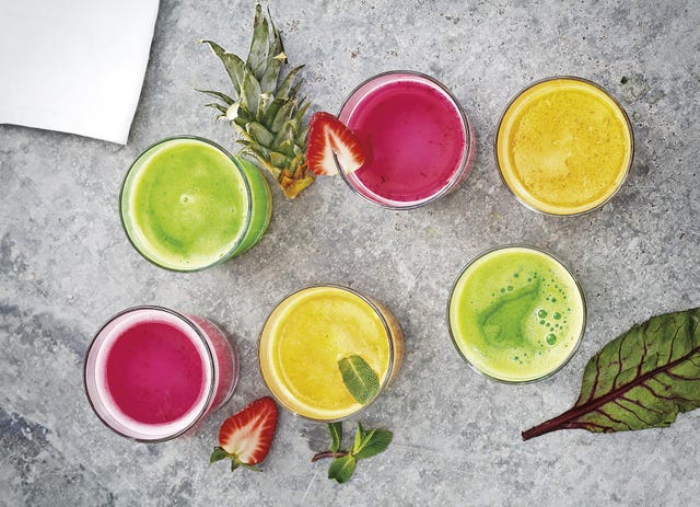 batidos de frutas y hortalizas