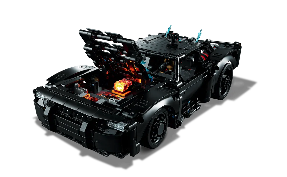 uendelig Foster Lave om 1360-Piece Lego Technic Batmobile Looks Ahead to 2022 Movie 'The Batman'