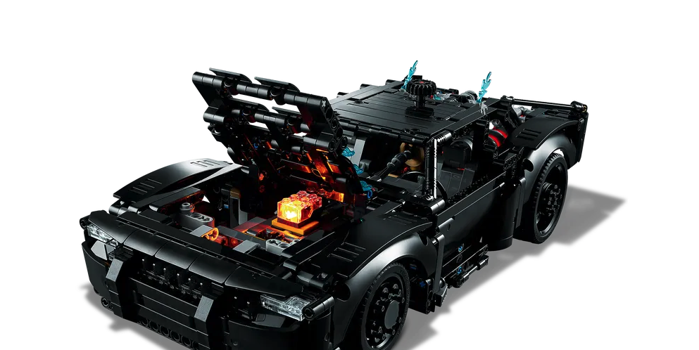 1360-Piece Lego Technic Batmobile Looks Ahead to 2022 Movie 'The Batman'