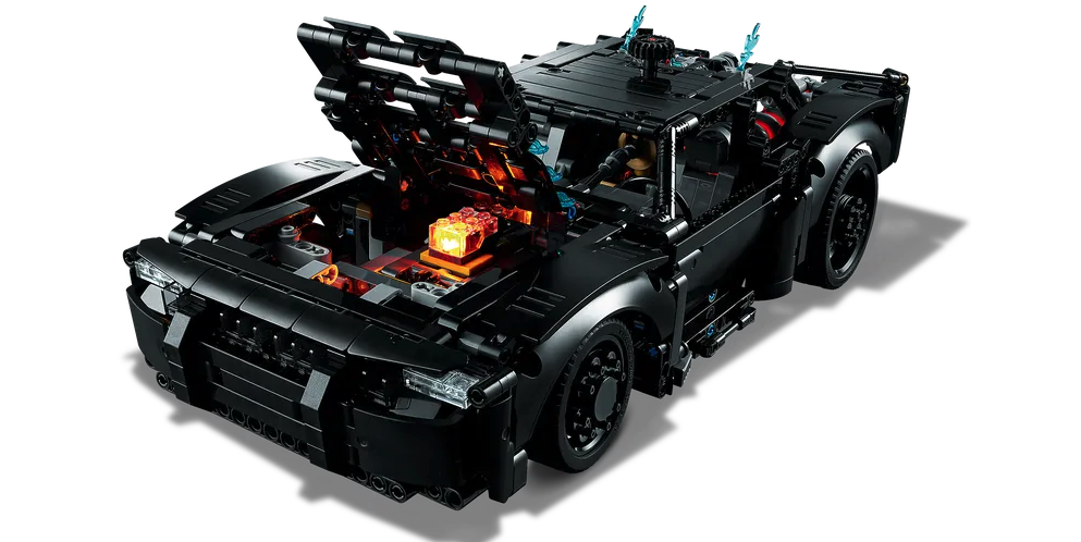 1360-Piece Lego Technic Batmobile Looks Ahead to 2022 Movie 'The Batman'