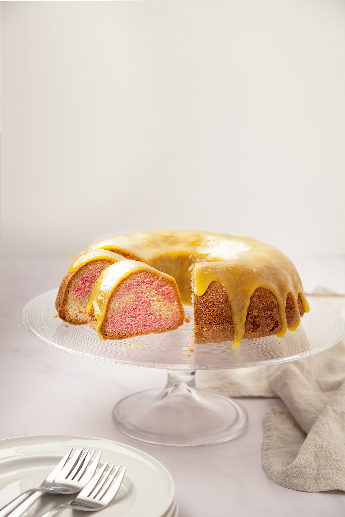 Blue & Pink Battenburg Cake - TeaTime Magazine