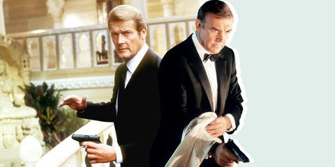 ロジャー・ムーアとショーン・コネリーによる「007 / ボンドの戦い」が