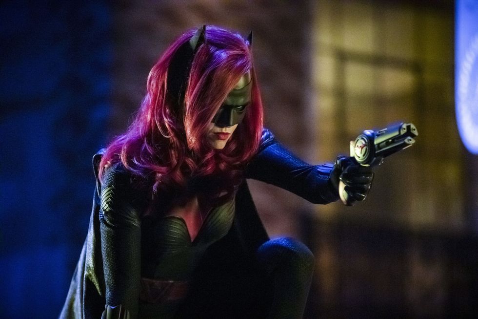 batwoman  kathy kane, played by ruby rose   on the cw