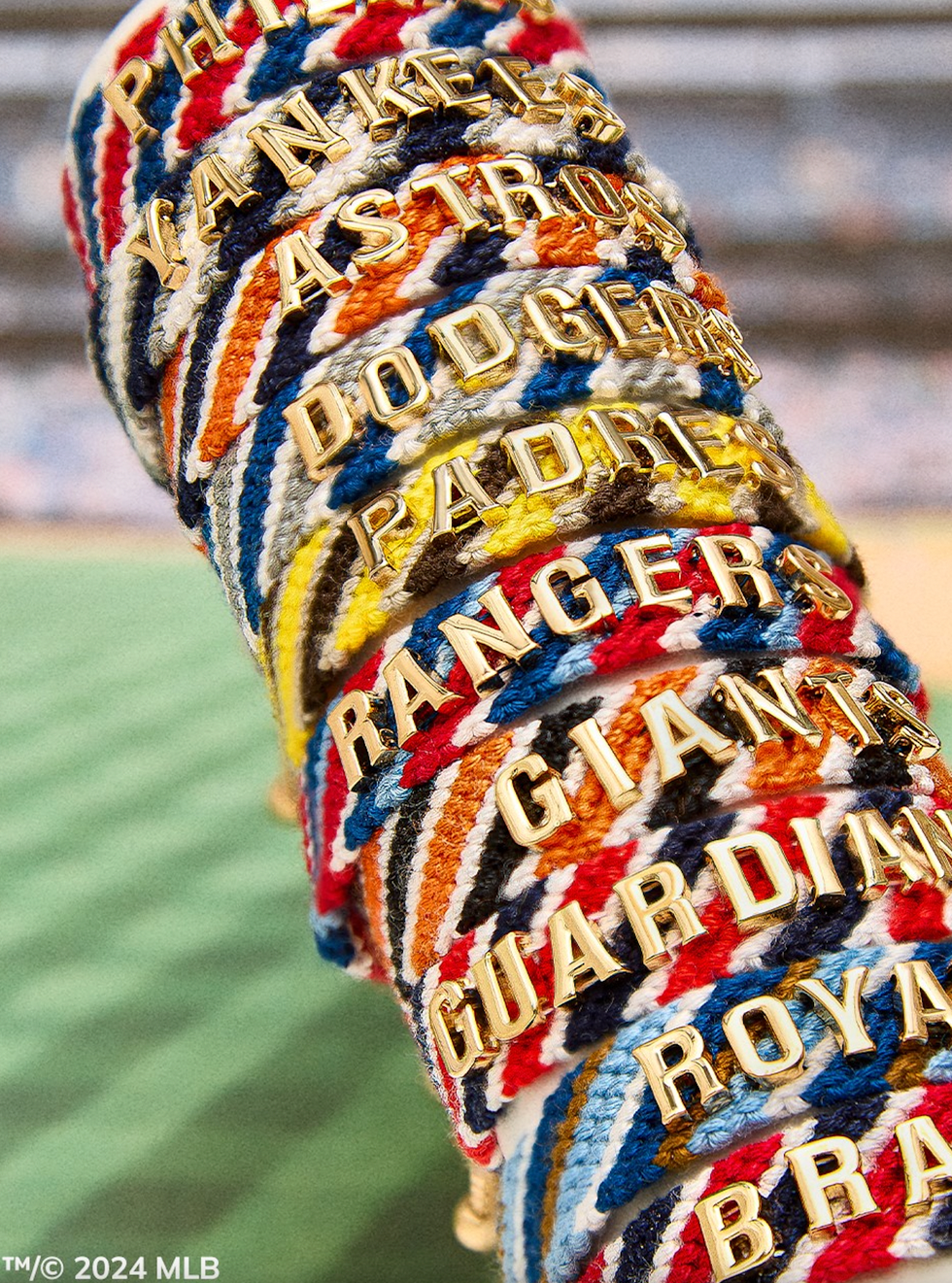 Team Spirit Gets Prettier With BaubleBar's 2024 MLB Collection