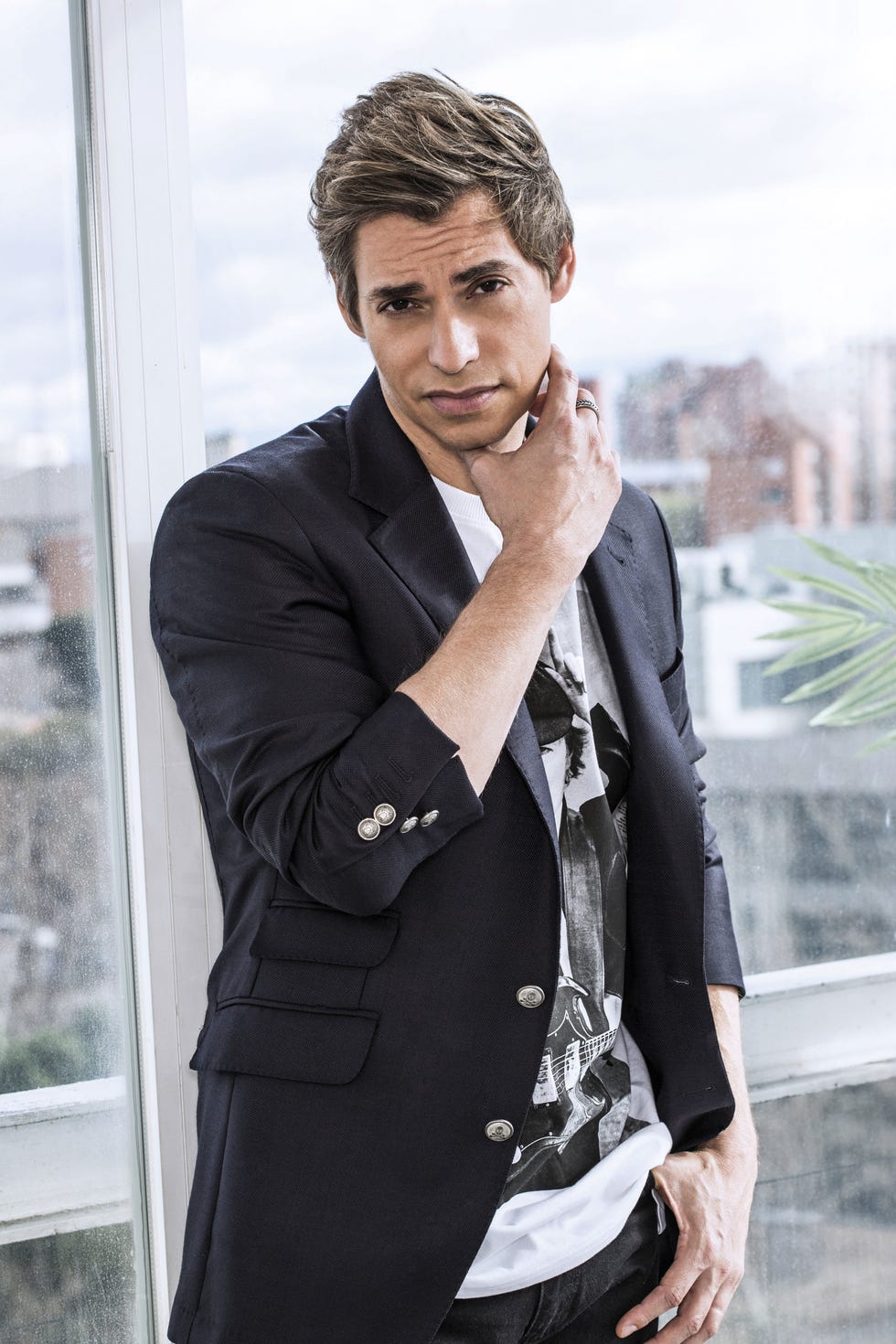 Carlos Baute con americana de Scalperss