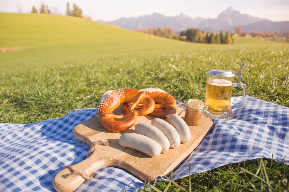 Bavarian picnic