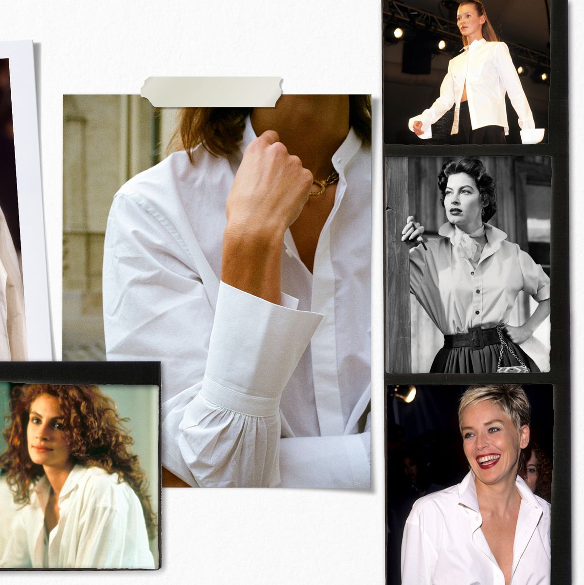 The history of the white shirt