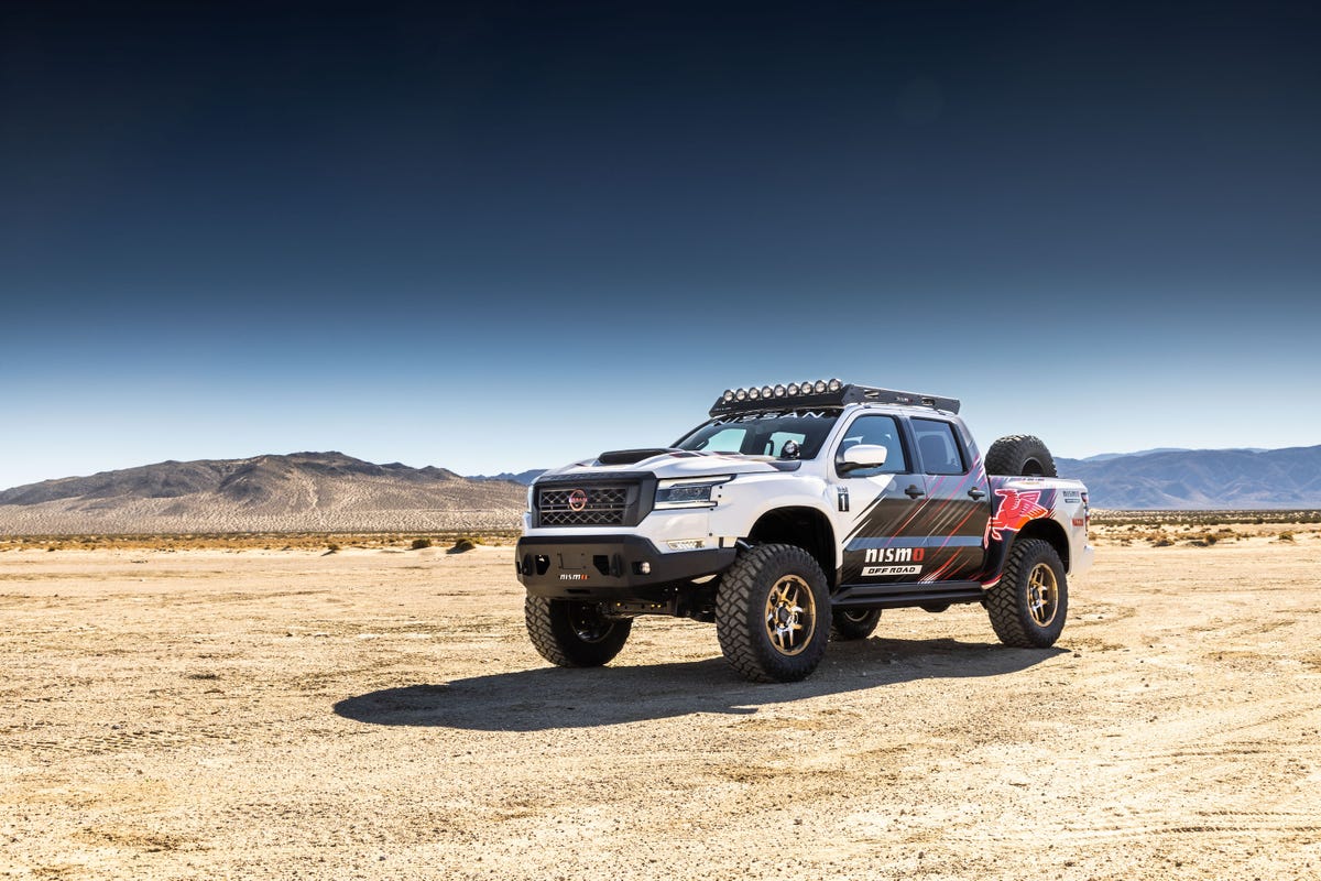 Nissan Frontier V-8 Off-Road Concept Shown Off at SEMA