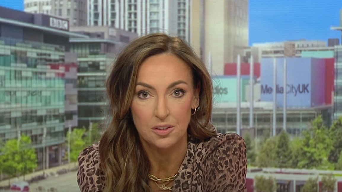 BBC Breakfast's Sally Nugent shuts down protester live on air