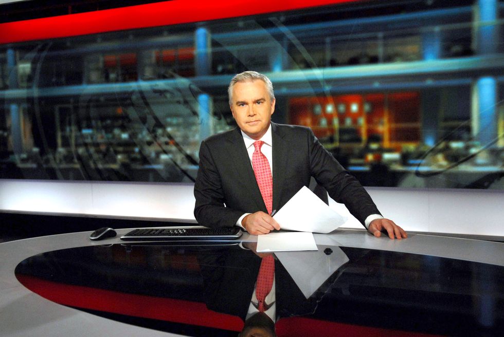 El presentador de la BBC, Huw Edwards, fotografiado en 2008.