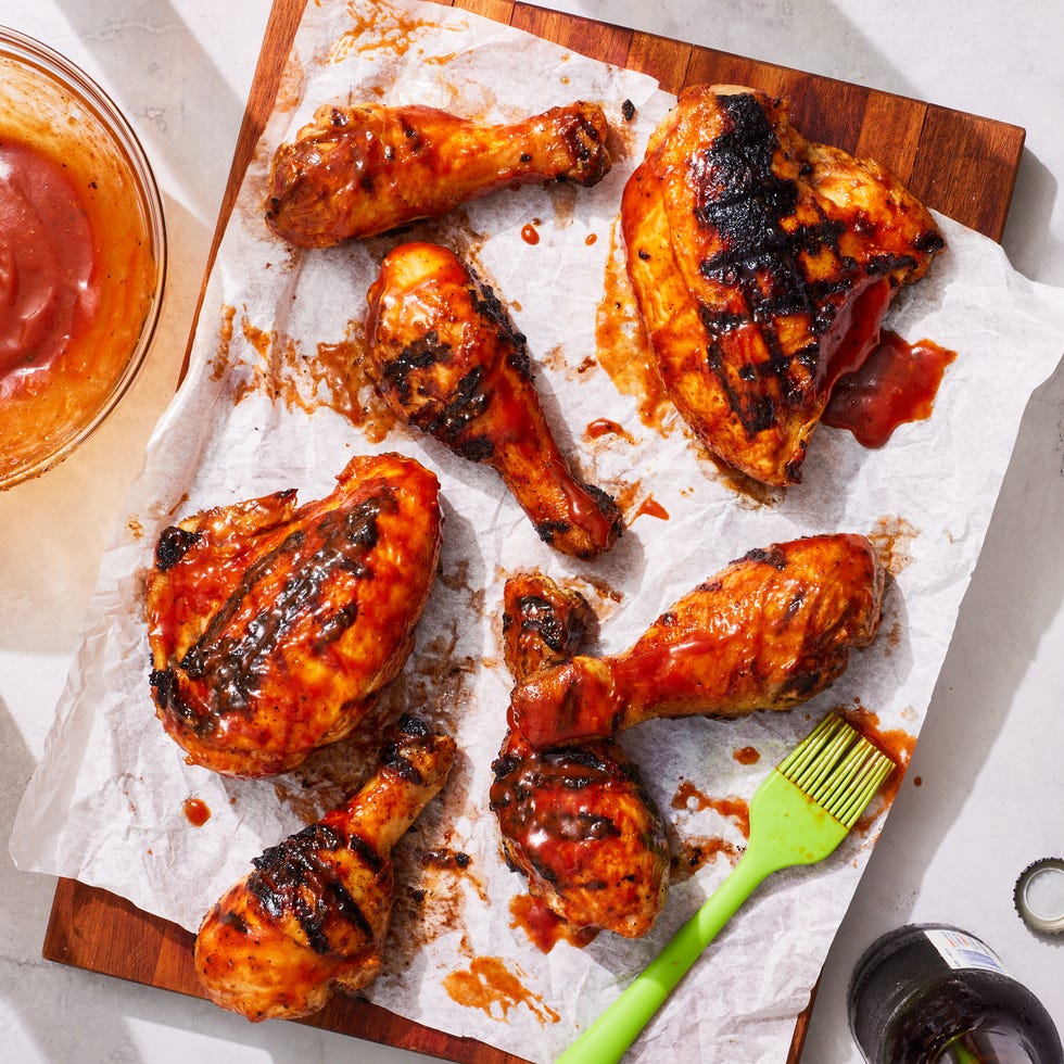 chicken in a bbq marinade