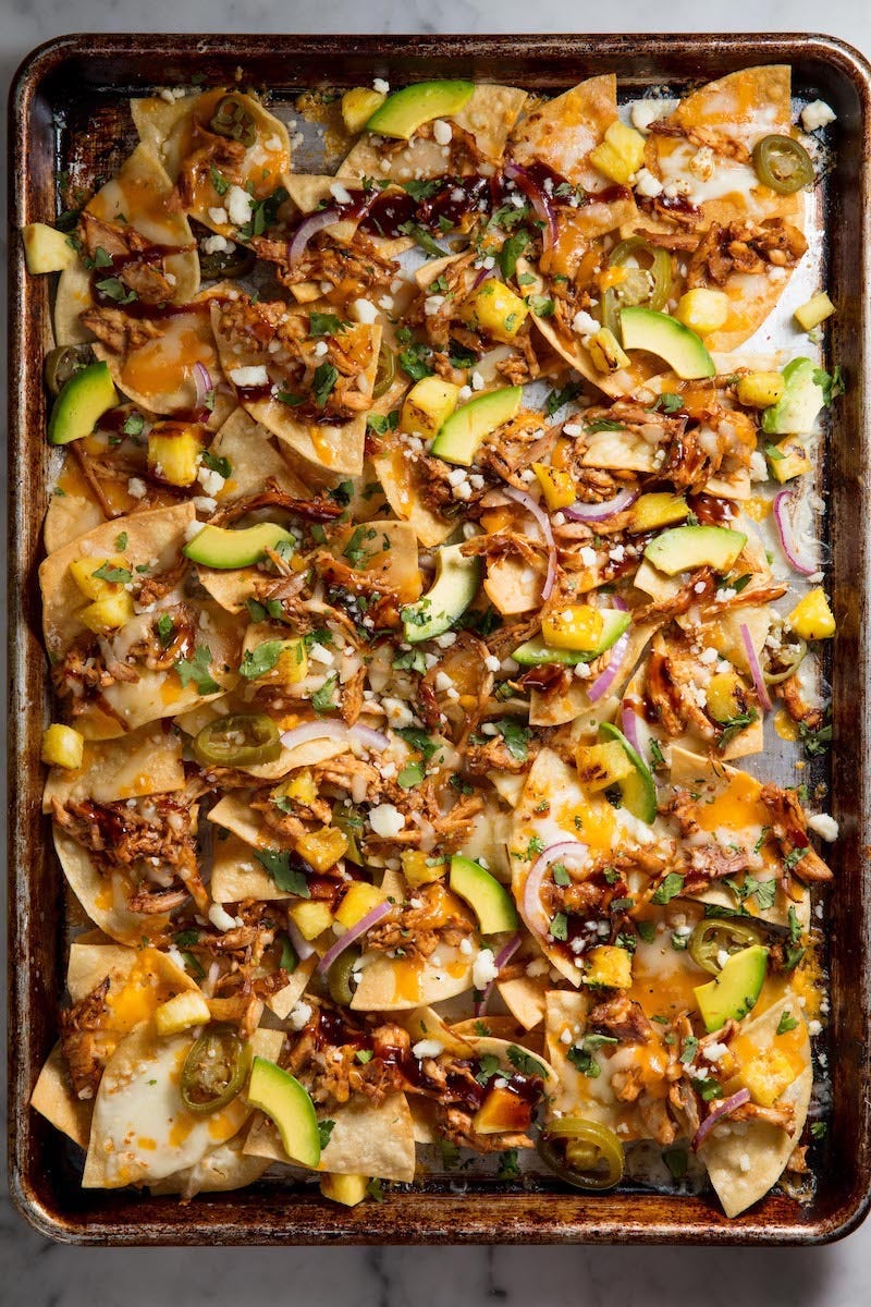 bbq chicken nachos