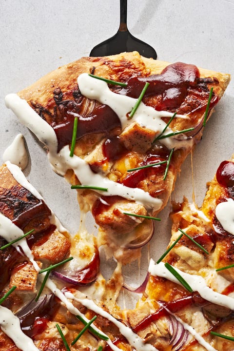 bbq chicken skillet pizza