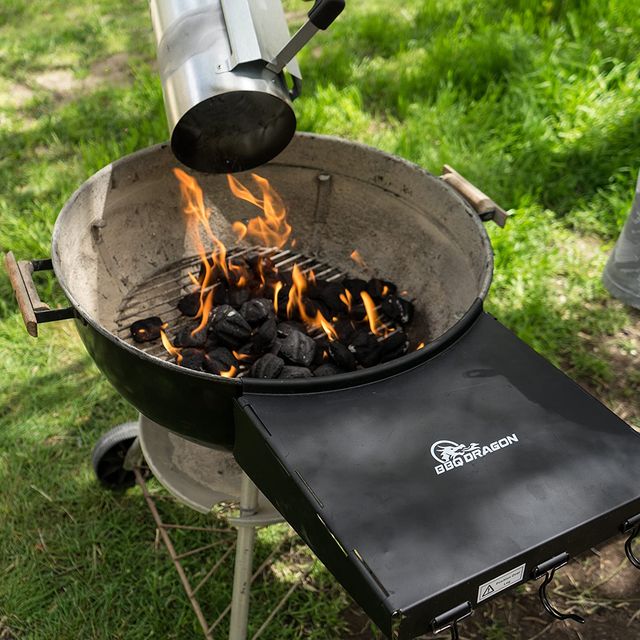 This Side Table Attaches to Your BBQ to Give You More Space for