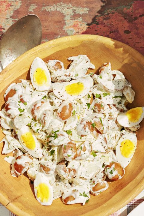 the best creamy potato salad