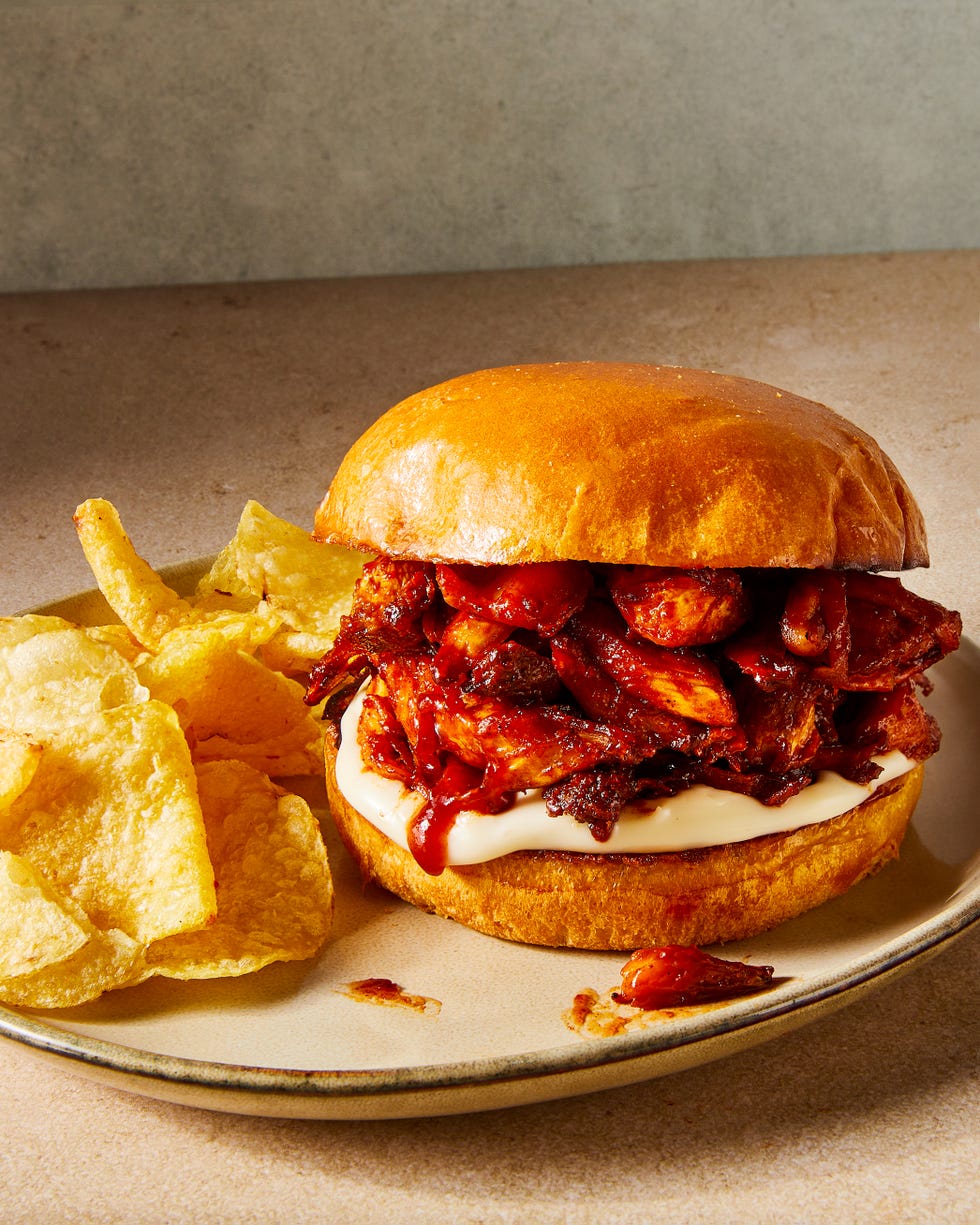 bbq tossed mushrooms