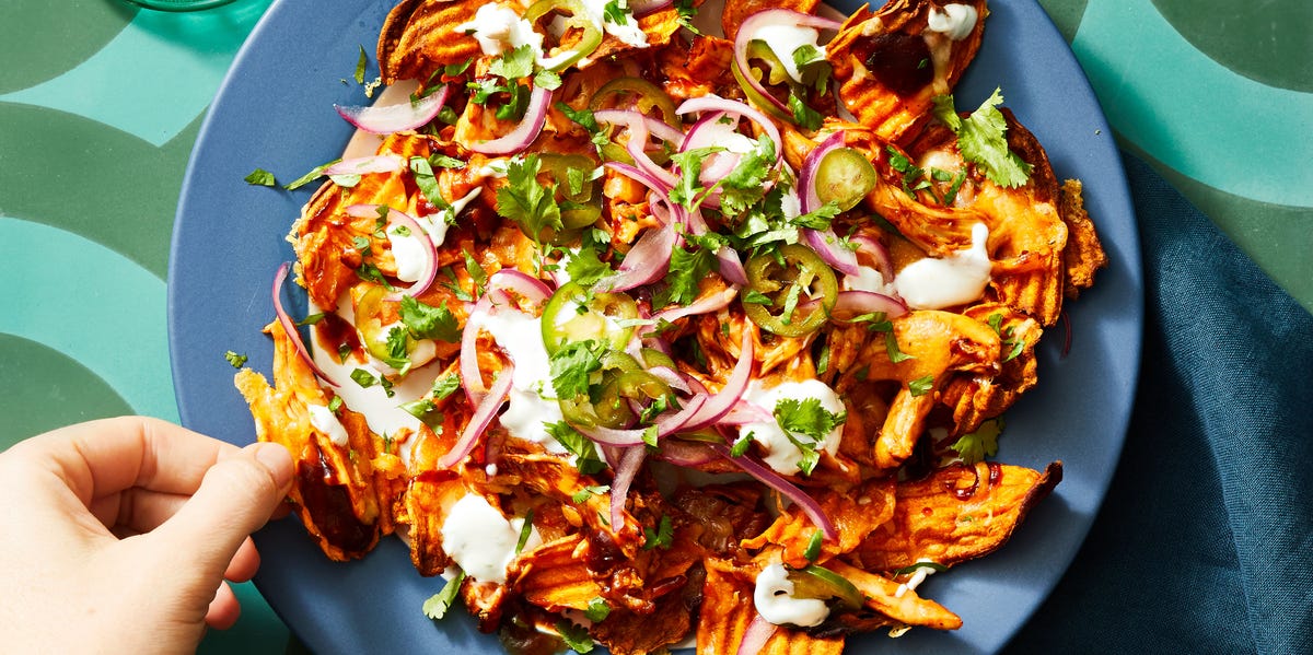 Best BBQ Chicken Sweet Potato Nachos Recipe How To Make BBQ Chicken best-bbq-chicken-sweet-potato-nachos-recipe-how-to-make-bbq-chicken