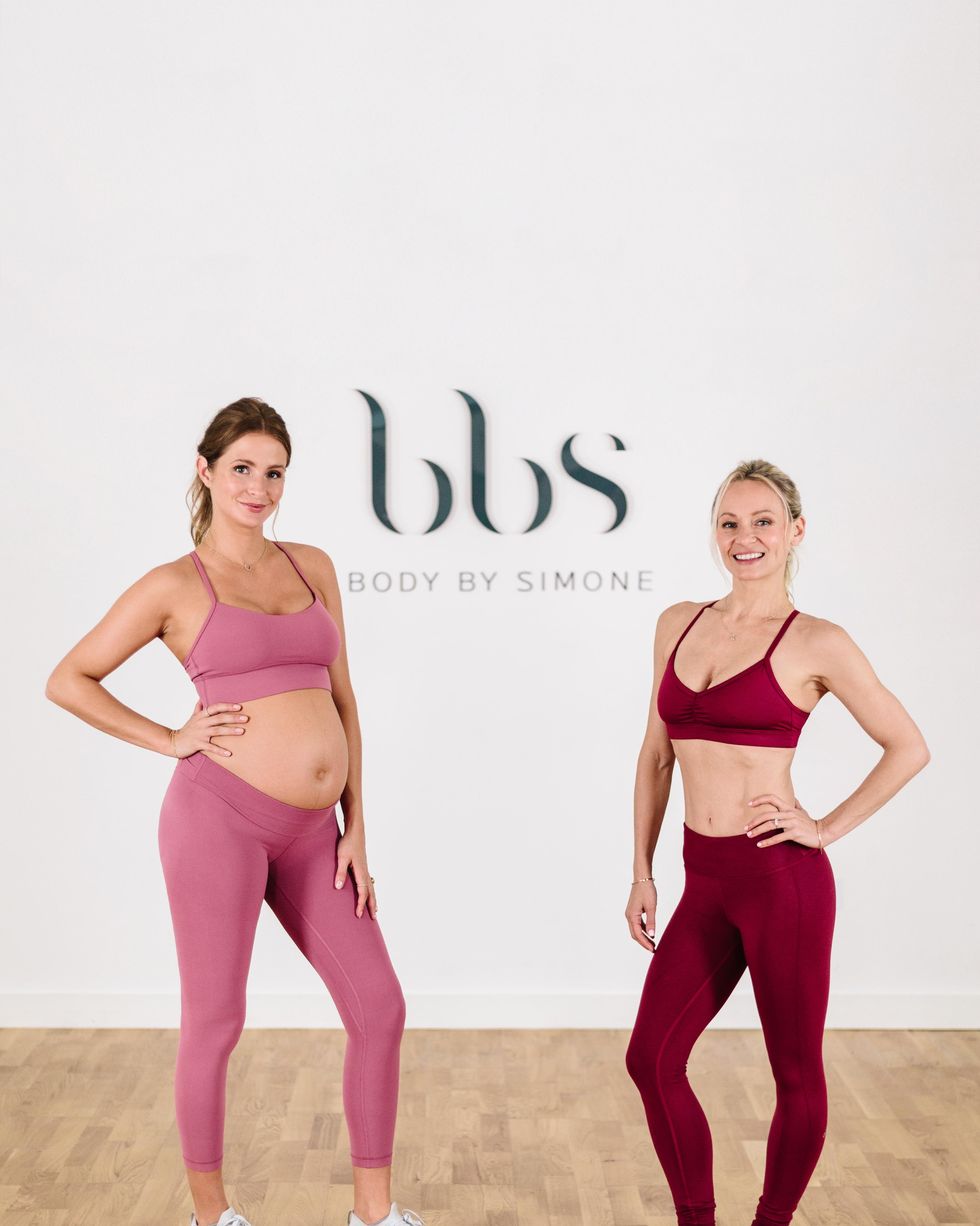 Millie Mackintosh pregnancy workout with Body by Simone