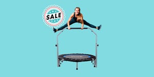 The Bcan Foldable Mini Trampoline Is 35% Off at  Right Now