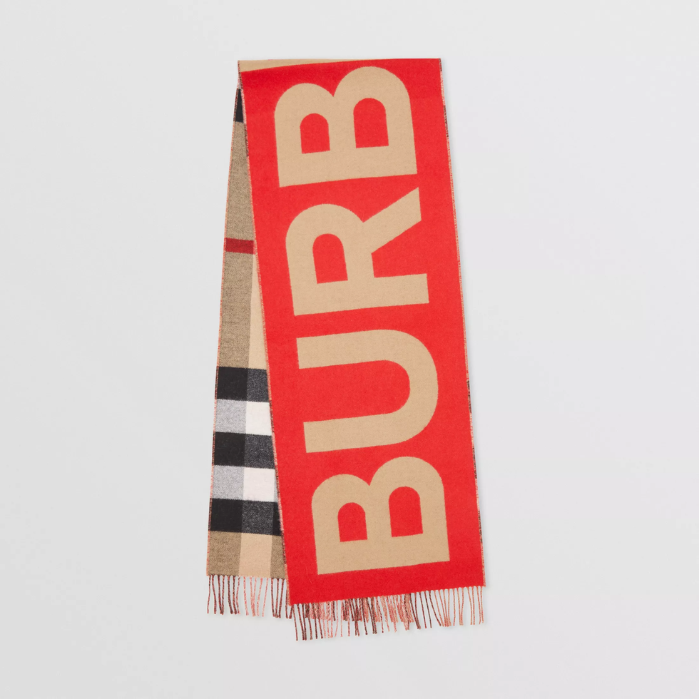 burberry cashmere craft 經典格紋喀什米爾圍巾