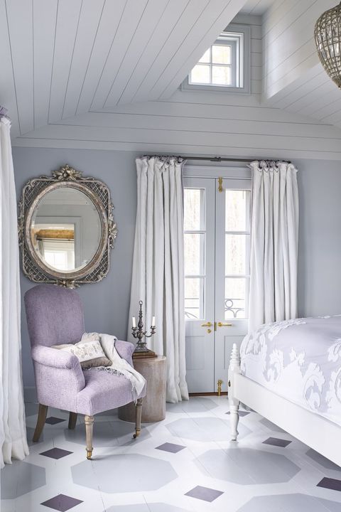 lavender master bedroom