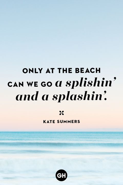 quote about the beach by kate summers