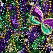 beads and mask background