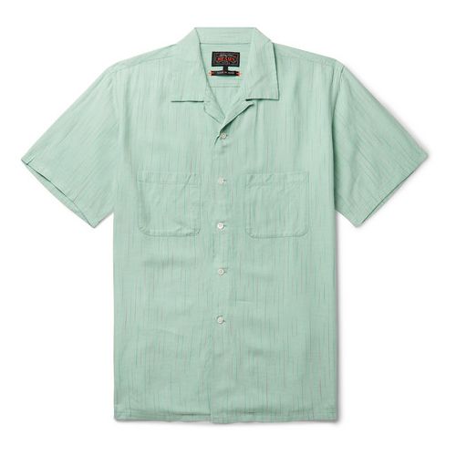 Clothing, White, Sleeve, T-shirt, Green, Collar, Turquoise, Button, Linen, Pocket, 