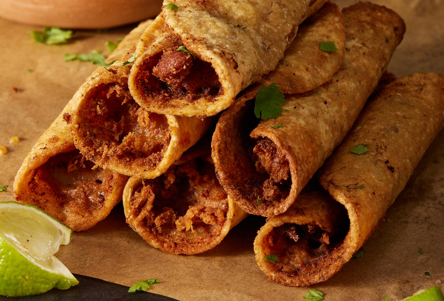 These Bean & Cheese Taquitos Are Amazingly Crispy